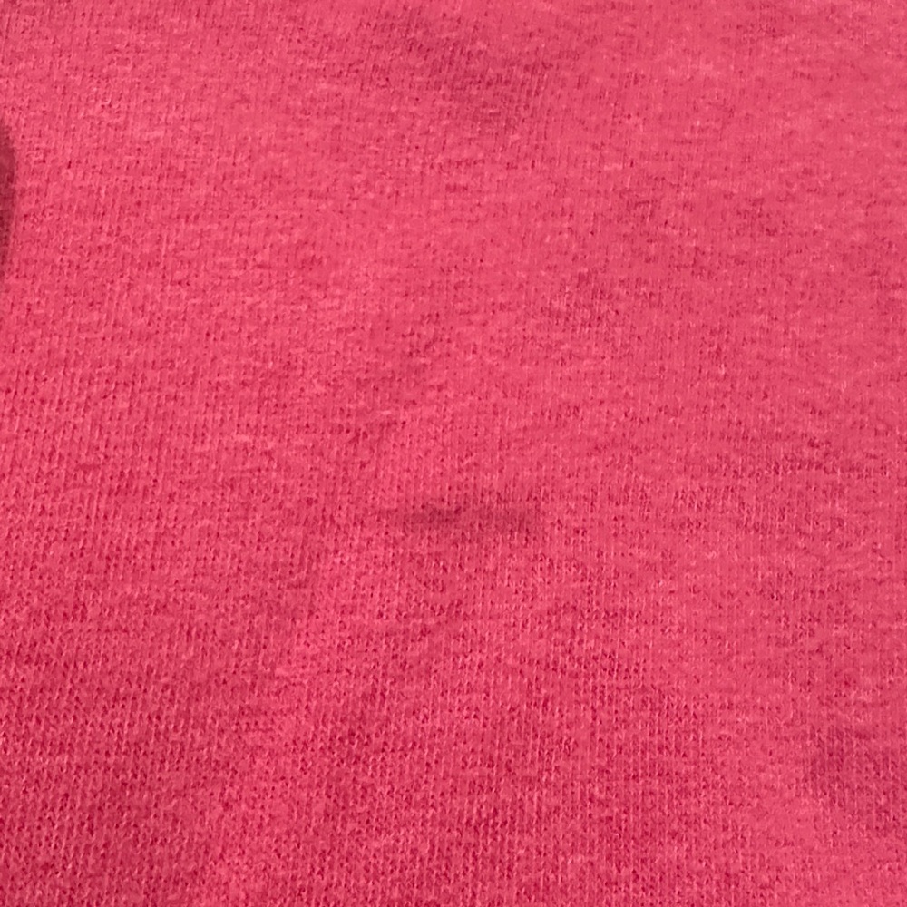 J. Crew Vibrant Pink Wide button-collar pullover sweatshirt in cloudspun fleece - Picture 6 of 9